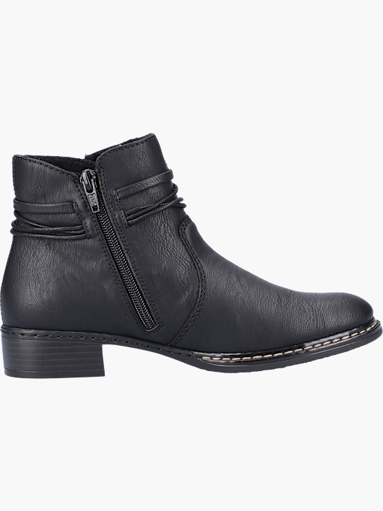 Rieker Damen Stiefeletten Schwarz 143689 3