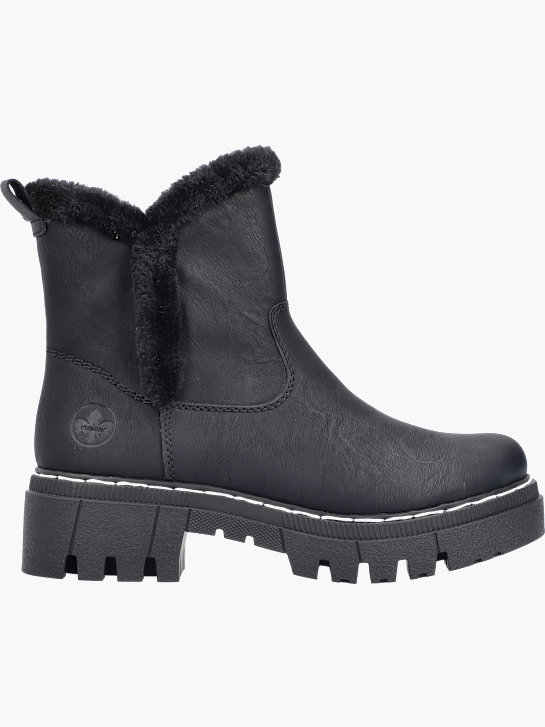 Rieker Damen Chelsea Boots Schwarz 143709 1