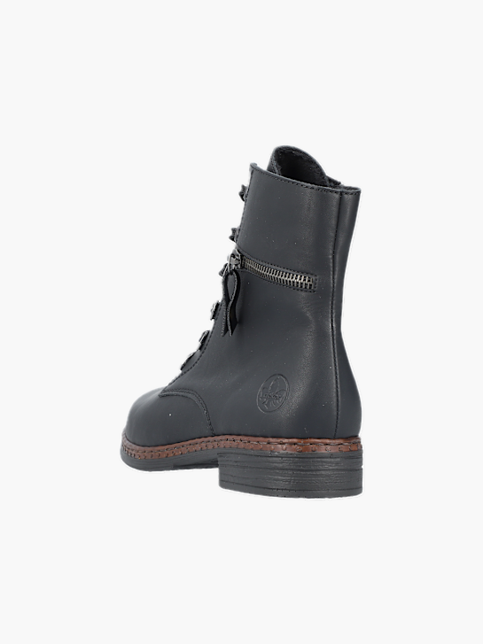 Rieker Damen Schnürstiefel Schwarz 137456 3