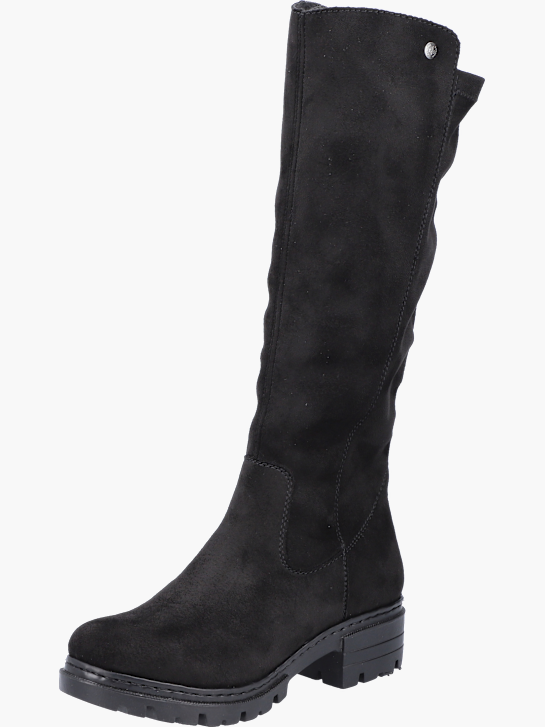 Rieker Damen Hochschaftstiefel Schwarz 143730 2