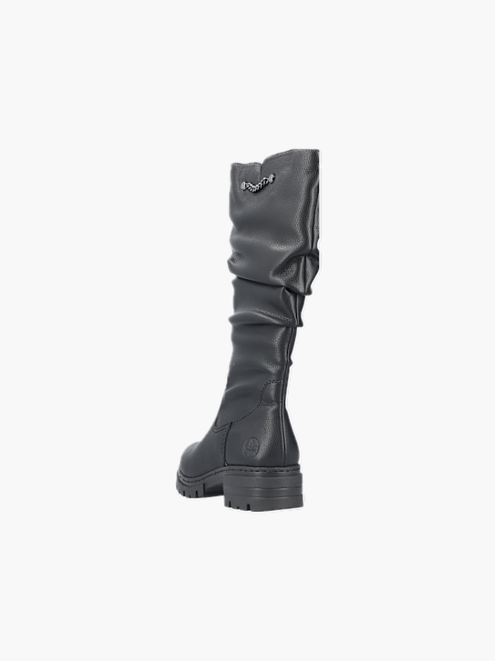 Rieker Damen Hochschaftstiefel Schwarz 137464 3