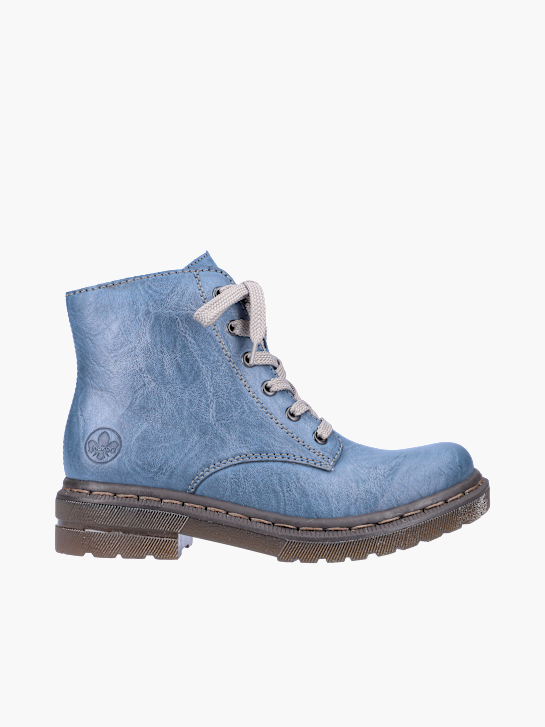 Rieker Damen Schnürstiefel Blau 137470 1