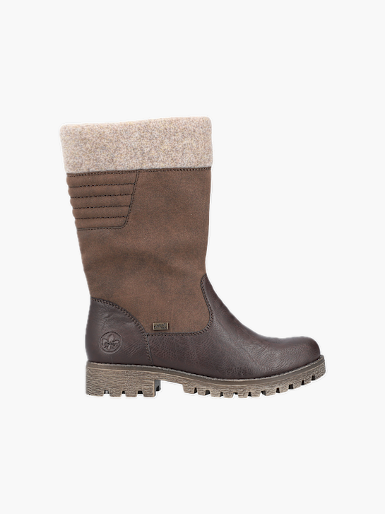 Rieker Damen Hochschaftstiefel Braun 137477 1