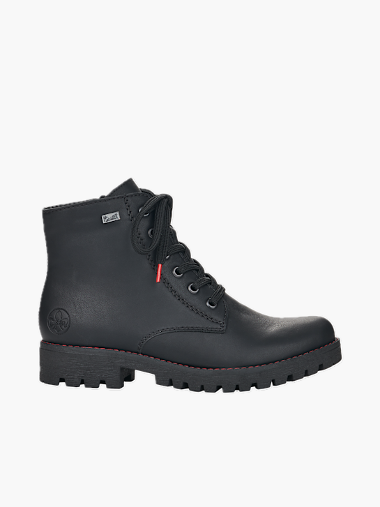 Rieker Damen Schnürstiefel Schwarz 137472 1