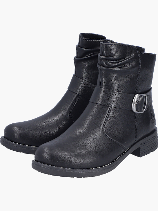 Rieker Damen Biker Boots Schwarz 143759 2