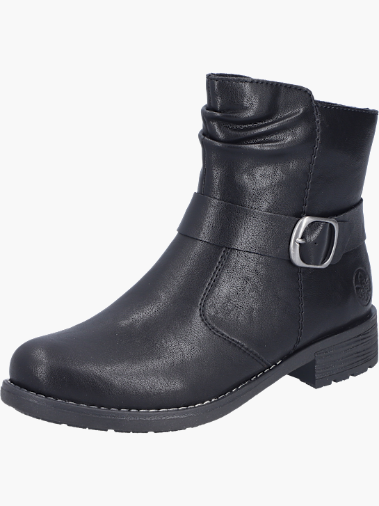 Rieker Damen Biker Boots Schwarz 143759 3