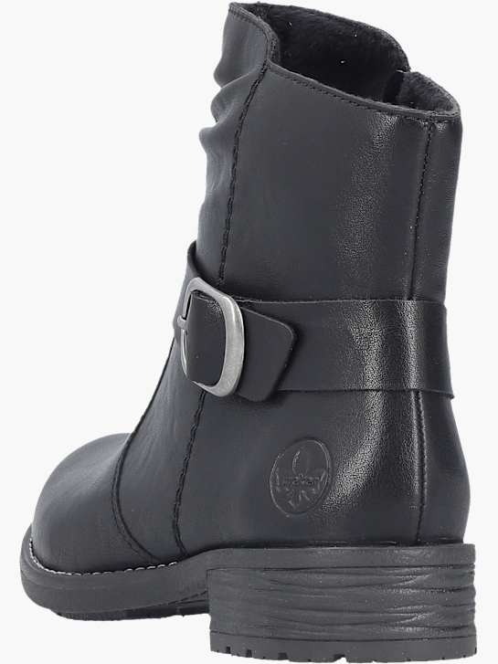 Rieker Damen Biker Boots Schwarz 143759 4