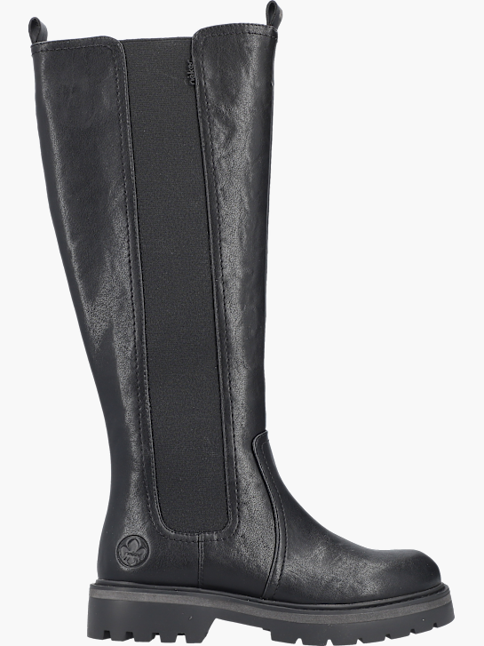 Rieker Damen Hochschaftstiefel Schwarz 143766 1