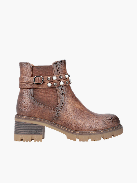 Rieker Damen Stiefeletten Braun 137485 1