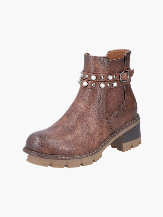 Rieker Damen Stiefeletten Braun 137485 2