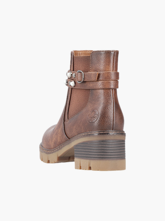Rieker Damen Stiefeletten Braun 137485 3