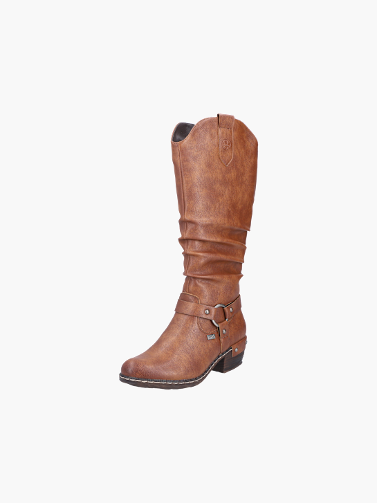 Rieker Damen Hochschaftstiefel Braun 137488 2