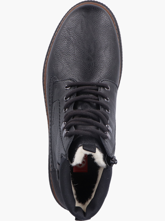Rieker Herren Schnürstiefel Schwarz 141642 4