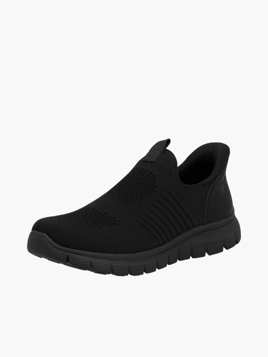 Rieker Herren Slipper Schwarz 135914 2