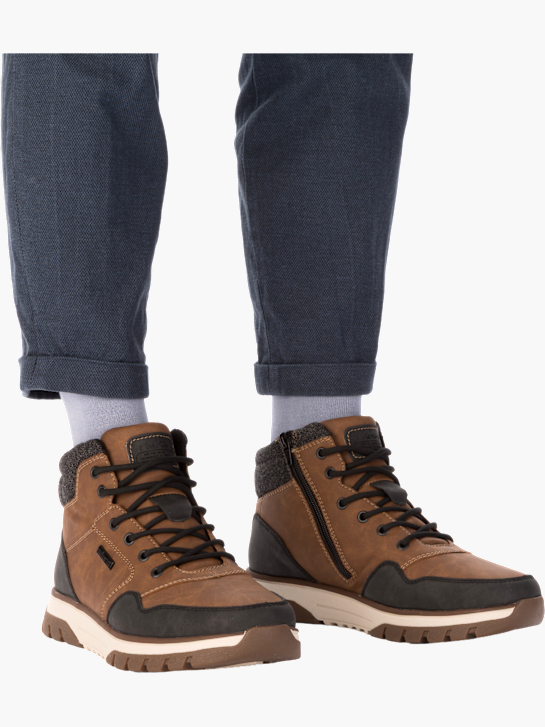 Rieker Herren Schnürstiefel Braun 141666 4