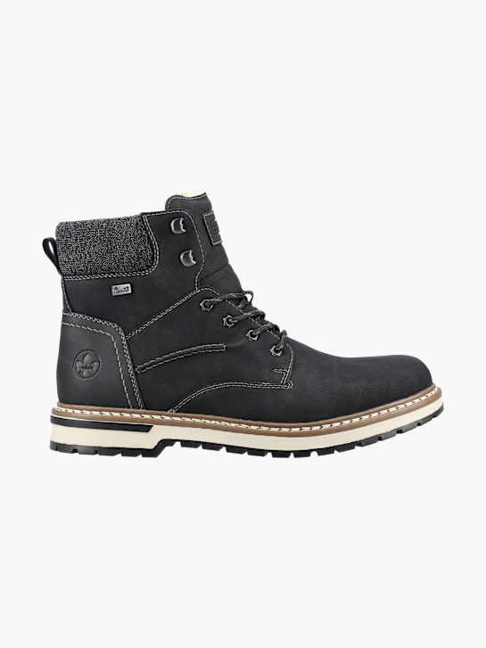 Rieker Herren Schnürstiefel Schwarz 135946 1
