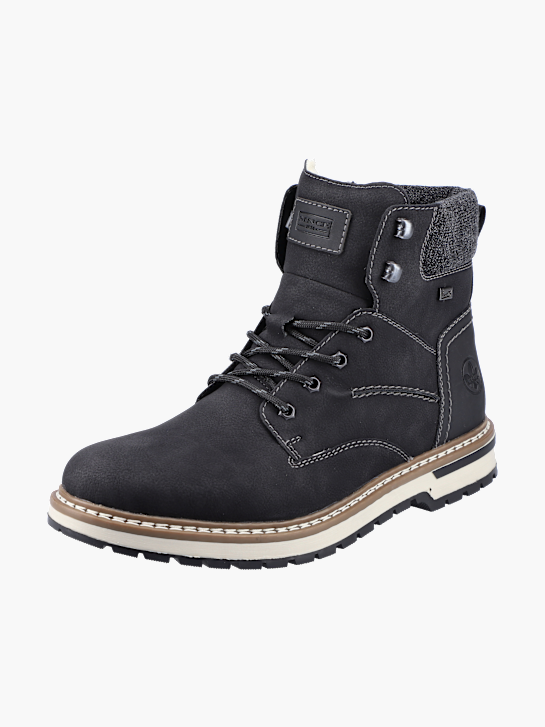 Rieker Herren Schnürstiefel Schwarz 135946 2