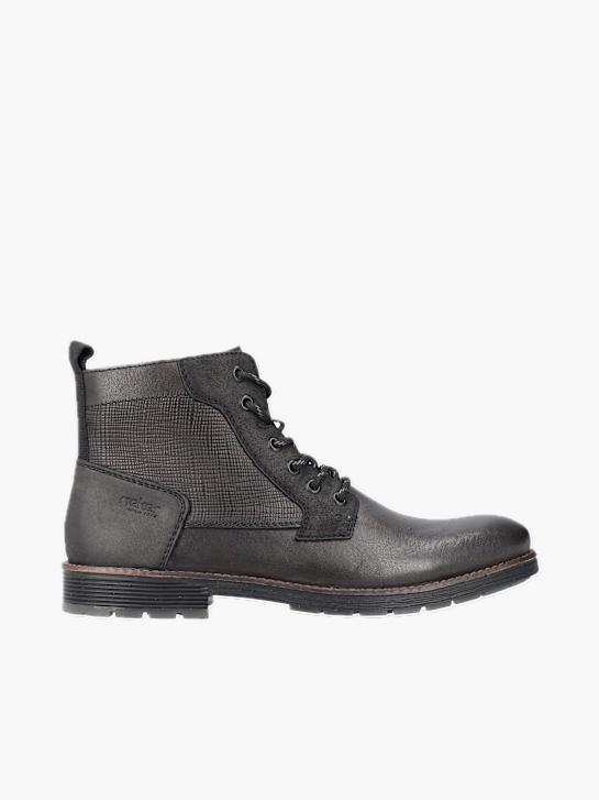 Rieker Herren Schnürstiefel Schwarz 135949 1