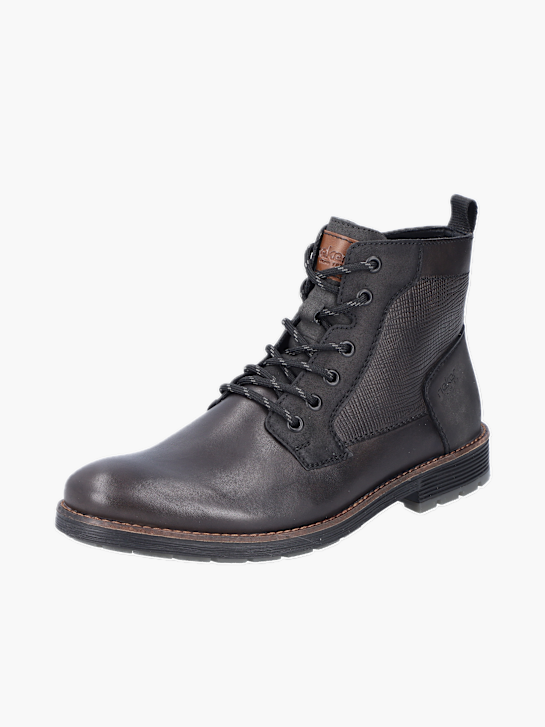 Rieker Herren Schnürstiefel Schwarz 135949 2