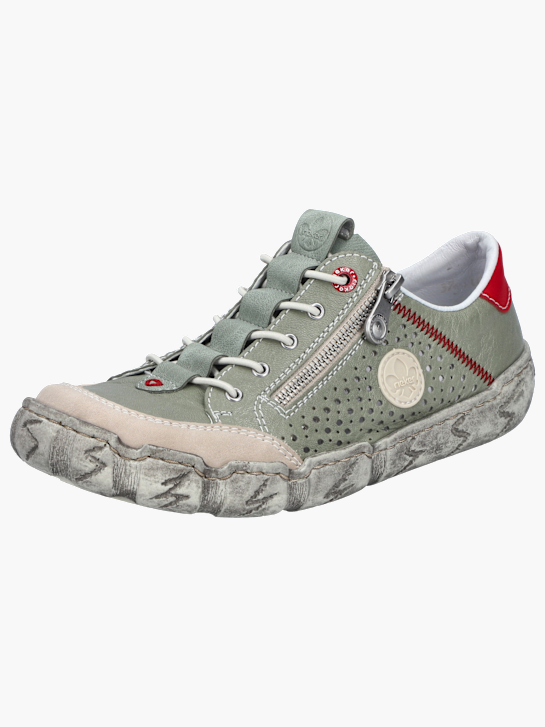 Rieker Damen Slipper Grün 136038 2