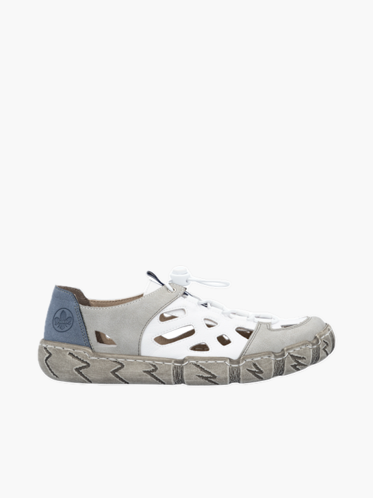 Rieker Damen Slipper Weiß 136041 1