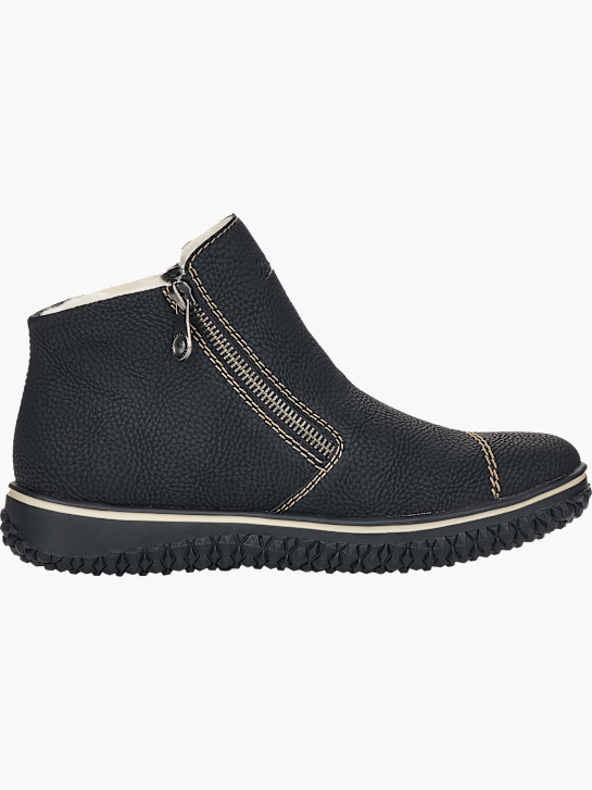 Rieker Damen Slipper Schwarz 141759 2