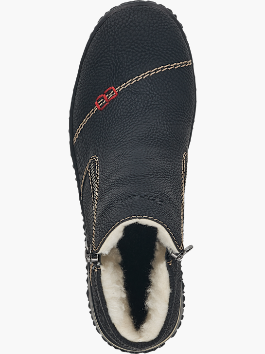 Rieker Damen Slipper Schwarz 141759 3