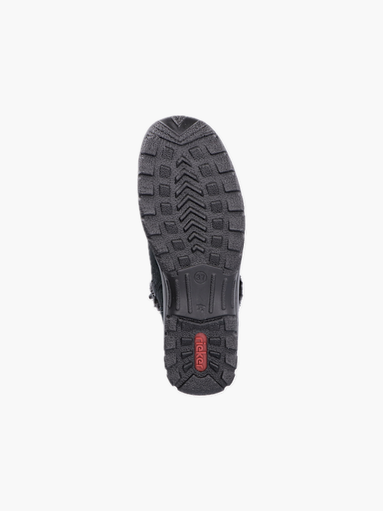 Rieker Damen Schnürstiefel Schwarz 136068 4