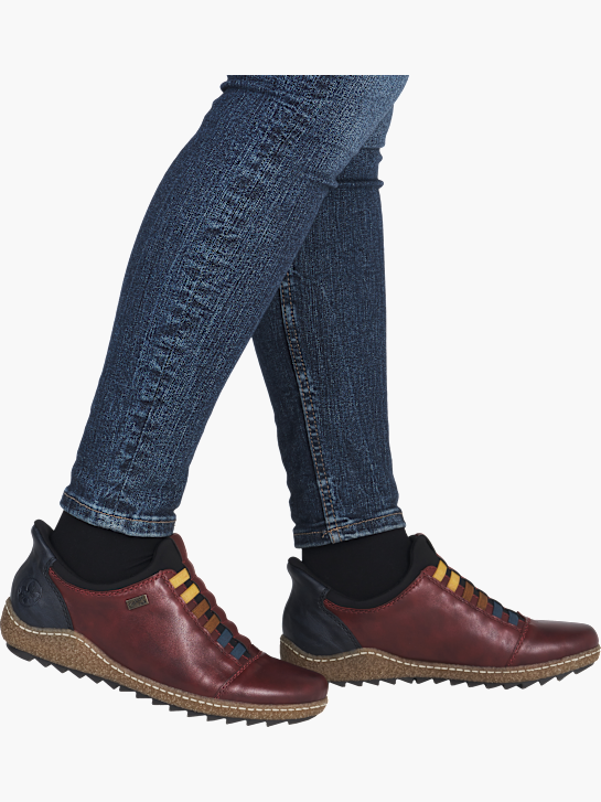 Rieker Damen Slipper Rot 141772 4