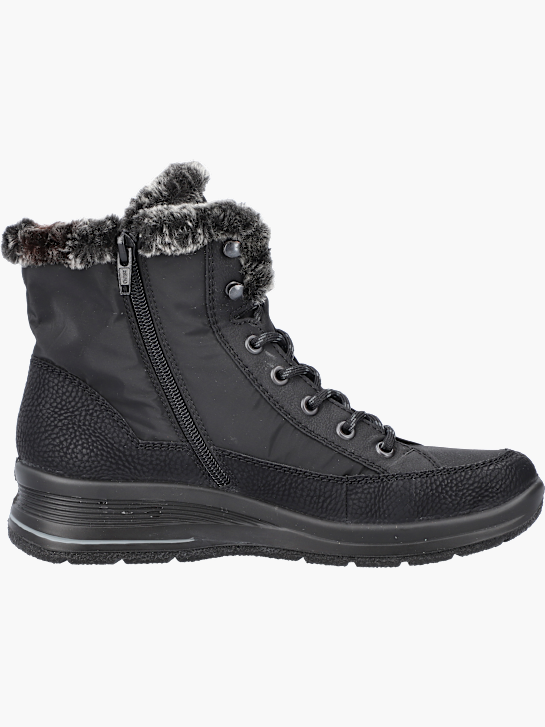 Rieker Damen Schnürstiefel Schwarz 136078 3