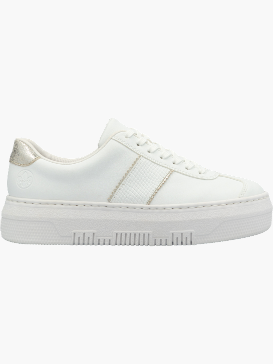 Rieker Damen Sneaker Low Weiß 136095 1