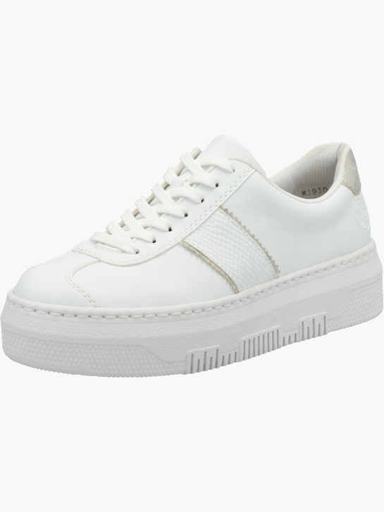 Rieker Damen Sneaker Low Weiß 136095 2