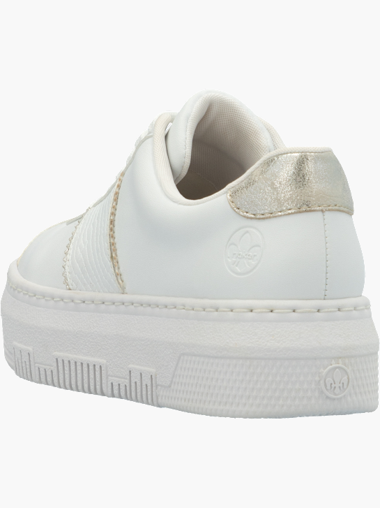 Rieker Damen Sneaker Low Weiß 136095 3