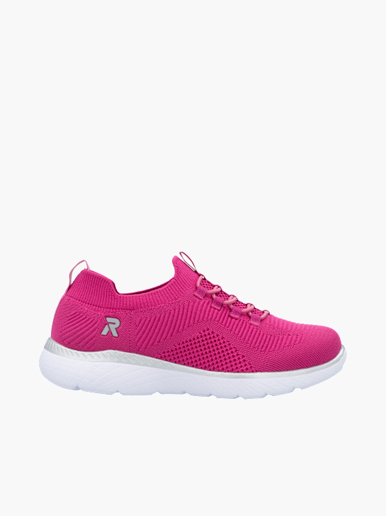 Rieker Sport Slip On Sneaker Pink 136124 1