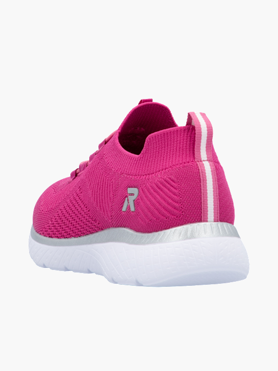 Rieker Sport Slip On Sneaker Pink 136124 3