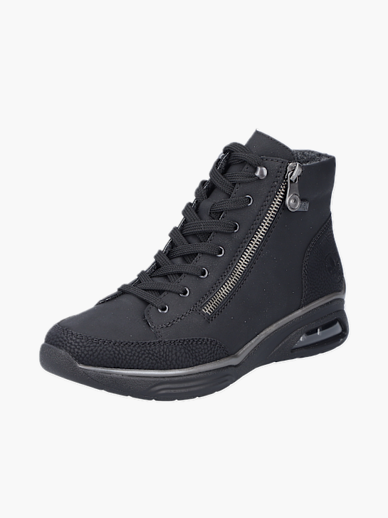 Rieker Sport Damen Schnürstiefel Schwarz 136141 2