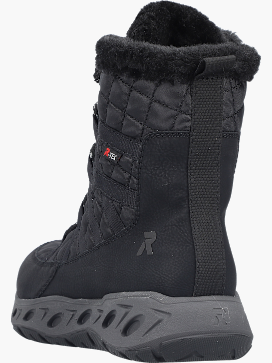 Rieker Damen Schnürstiefel Schwarz 141810 4
