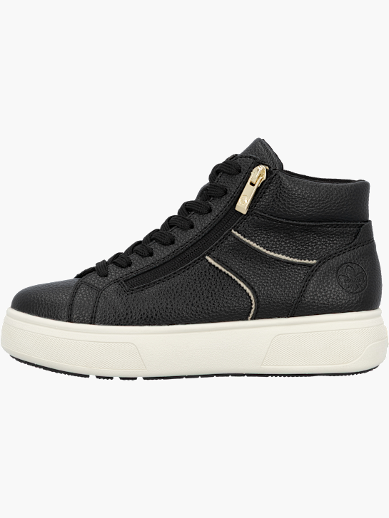 Rieker Damen Sneaker High Schwarz 141823 3