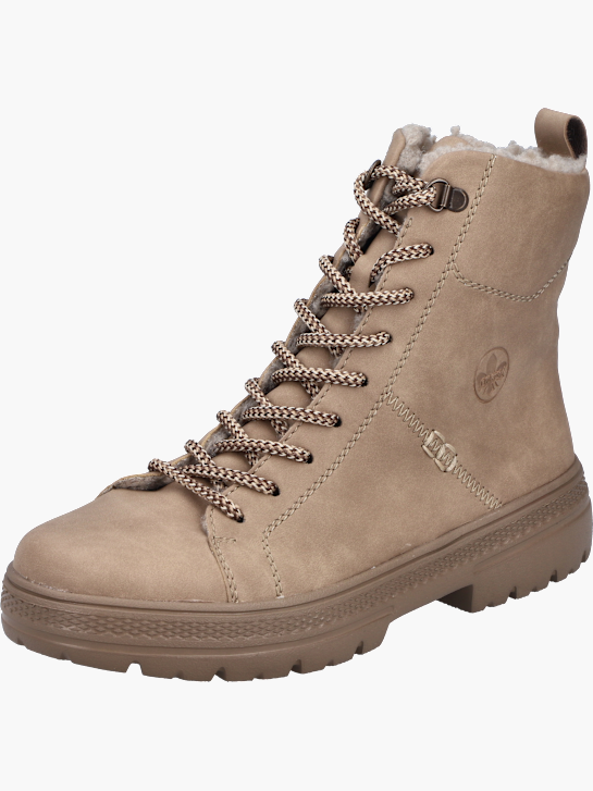 Rieker Damen Schnürstiefel Beige 141836 3