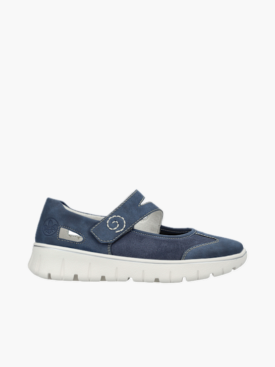 Rieker Damen Slipper Blau 136192 1