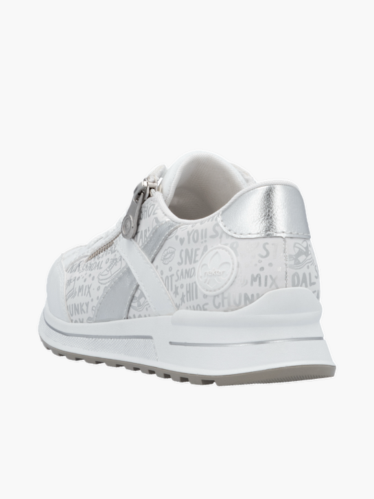 Rieker Damen Sneaker Low Weiß 136195 3