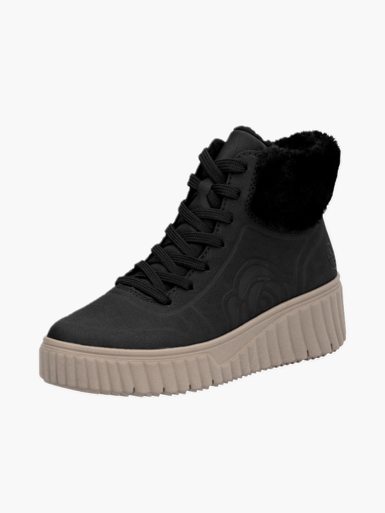 Rieker Sport Damen Sneaker High Schwarz 136202 2