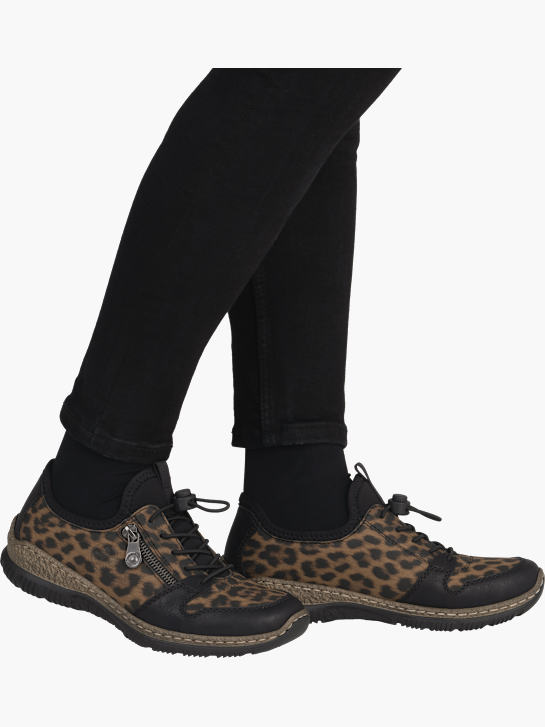 Rieker Damen Slipper Braun 141857 4