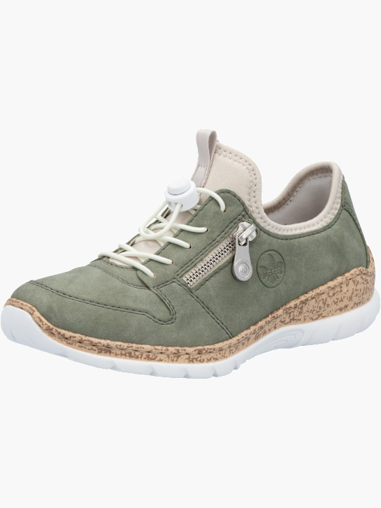 Rieker Damen Slipper Grün 141867 2