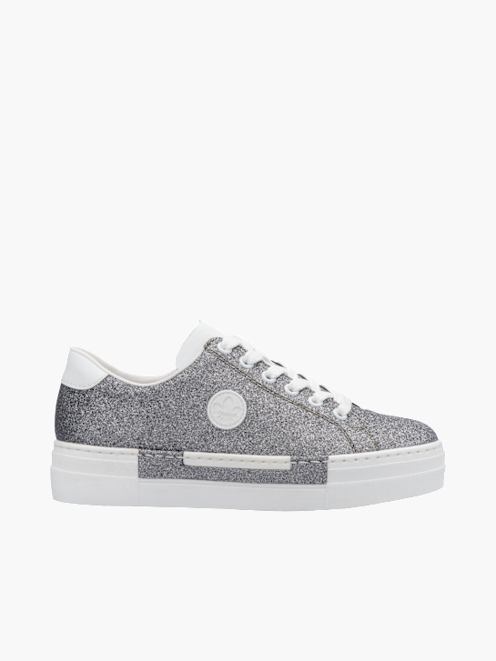Rieker Damen Sneaker Low Silber 136229 1