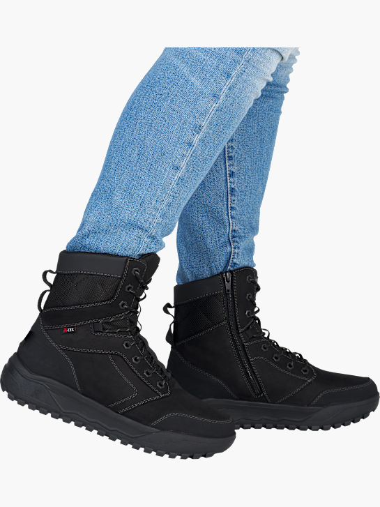 Rieker Herren SchnĂĽrstiefel Schwarz 141927 4