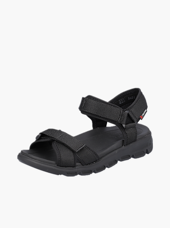 Rieker Damen Trekkingsandalen Schwarz 136463 2