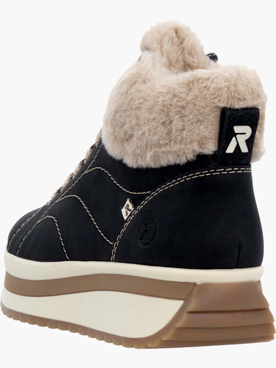 Rieker Sport Damen Sneaker High Schwarz 136530 3