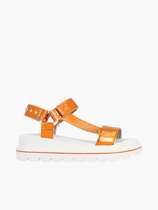 Rieker Sport Damen Riemchensandalen Orange 136561 1