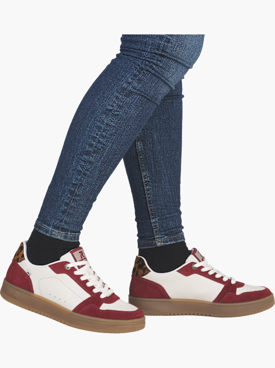 Rieker Damen Sneaker Low Weiß 141994 4